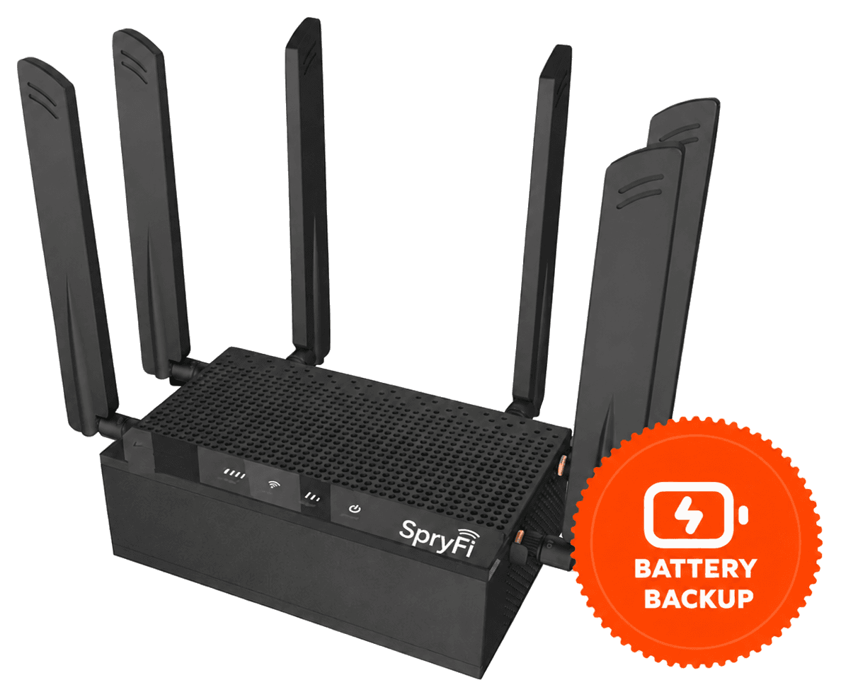 SpryFi home internet router